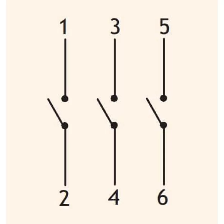 Кулачковий перемикач ETI 004773069 CS 32 10 U LK 3p «0-1» 32A відгуки - зображення 5