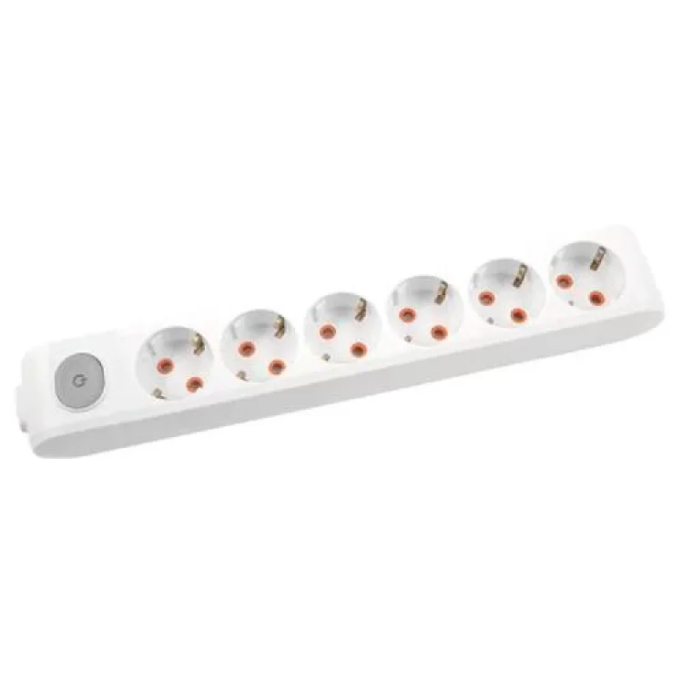 Колодка Viko Multi-Let 6 гнезда с заземлением и выключателем (90118600) - фотография 2