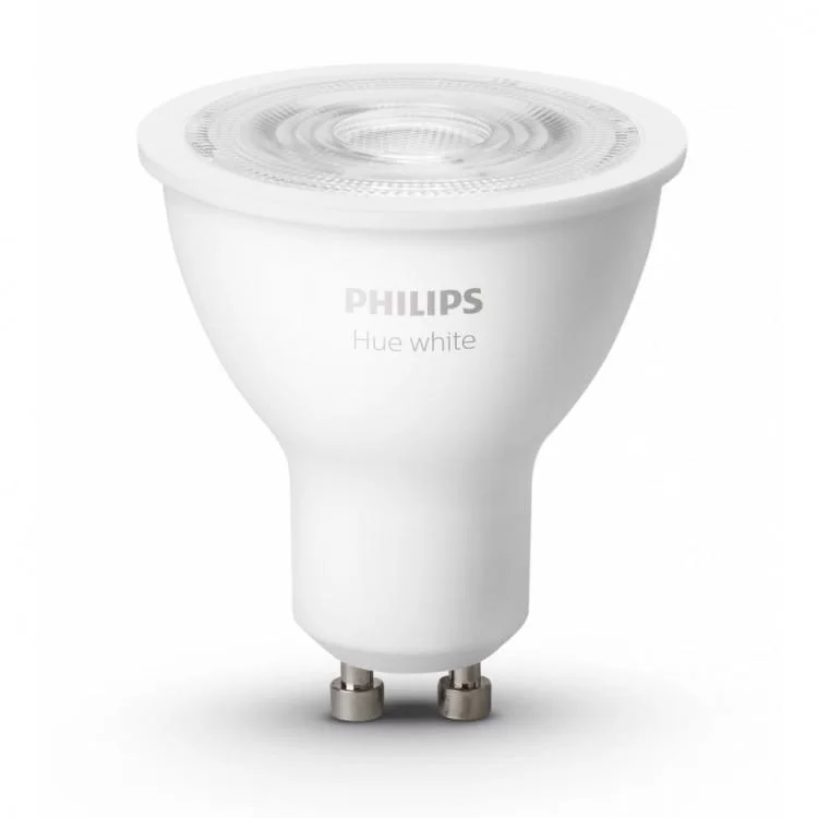 Розумна лампочка Philips Hue GU10, White, BT, DIM (929001953505) ціна 1 089грн - фотографія 2