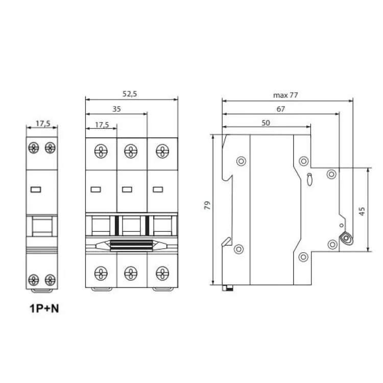 продаємо Автоматичний вимикач ВА-2017 16А D 1п. АскоУкрем в Україні - фото 4