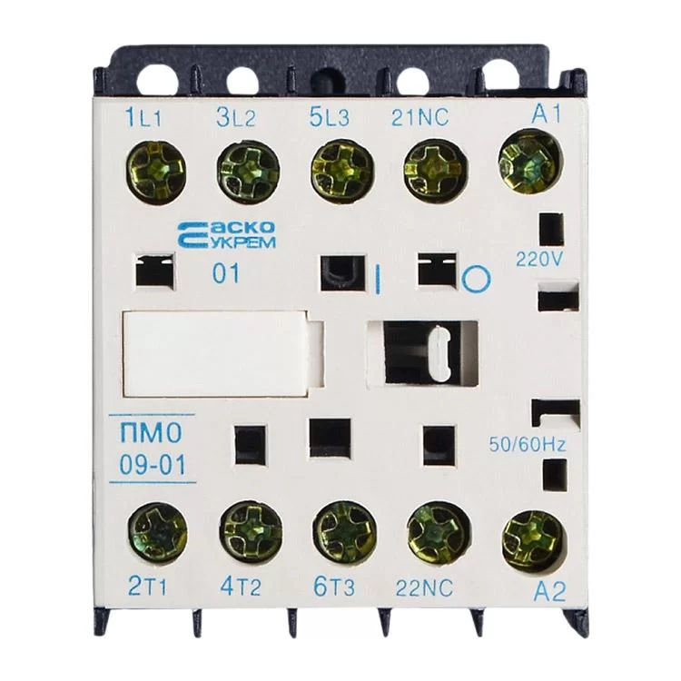 Контактор магнитный Аско Укрем 9А 220В ПМ 0-09-01 (A0040010032) - фотография 2