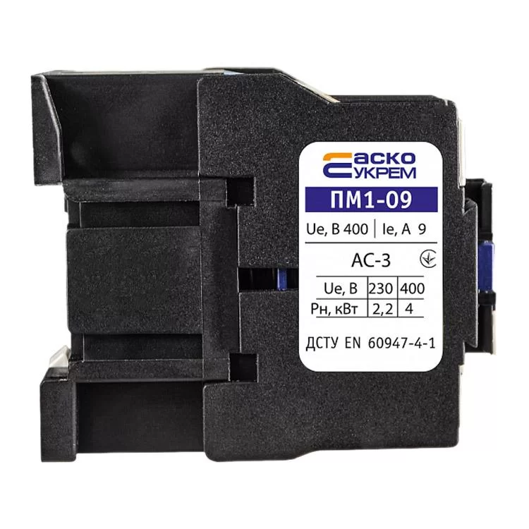 в продажу Контактор магнітний Аско Укрем 9А 220В ПМ 1-09-10 (A0040010002/988072) - фото 3