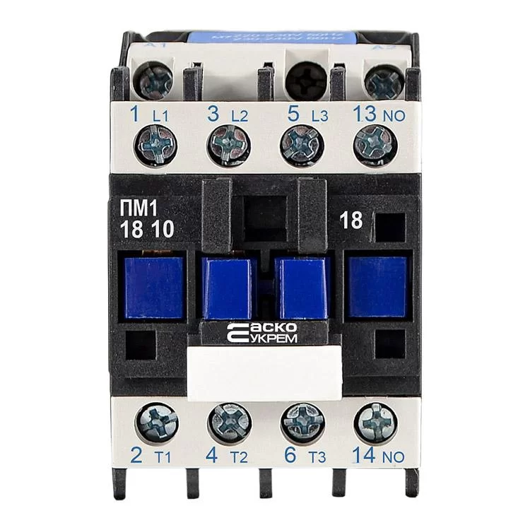 Контактор магнітний Аско Укрем 18А 220В ПМ 1-18-10 (A0040010006/428637) - фотографія 2