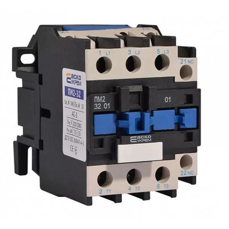 Контактор магнитный Аско Укрем 32А 380В ПМ 2-32-01 (A0040010009/365445) Контактор магнитный Аско Укрем 32А 380В ПМ 2-32-01 (A0040010009/365445)