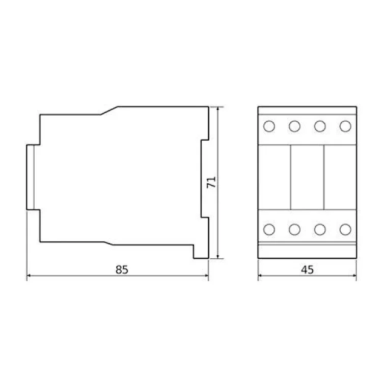 Магнітний пускач ПМ 1-18-10 24В АскоУкрем - фотографія 2