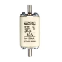 Предохранитель NH00 80А gG  Аско Укрем