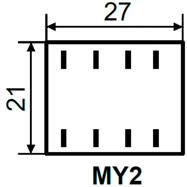 продаємо Реле електромагнітне MY2 (AC220) АскоУкрем A0090010005 в Україні - фото 4