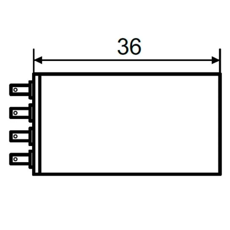 Реле електромагнітне MY4 (DC24) АскоУкрем інструкція - картинка 6