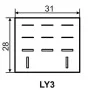 Реле электромагнитное промежуточное LY3 (AC24) АскоУкрем