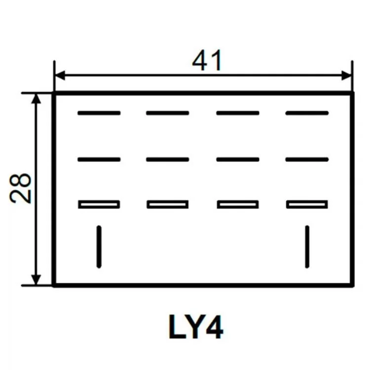 в продажу Реле електромагнітне проміжне LY4 (AC220) АскоУкрем - фото 3