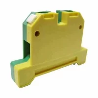 Клемник набірний гвинтовий JB-10/35 жовто-зелений