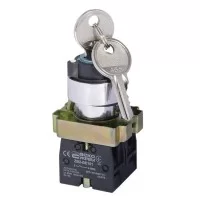 Переключатель XB2-BG03 1NO 1NO 3-позиционный поворотный ключ АскоУкрем