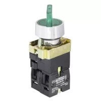 Перемикач XB2-BK2365 1NO 1NC 2-позиційний поворотний зелений з підсвічуванням АскоУкрем