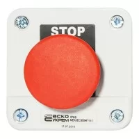 Пост управління XAL-B164H29 1NC 1-місний Стоп червоний "грибок" АскоУкрем