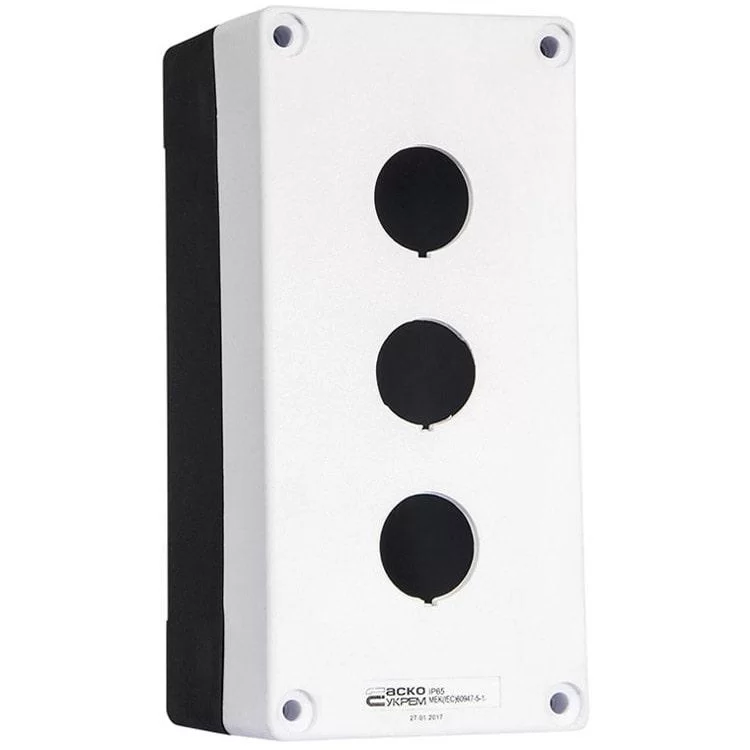 Корпус HJ-9-3 белый 3-местный АскоУкрем