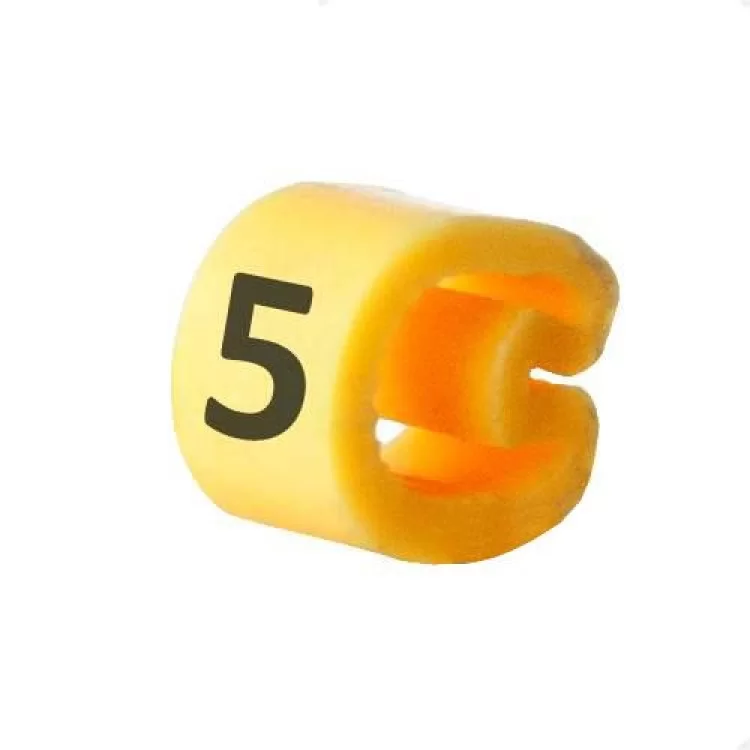 Маркування кабельне EC-0 з відміткою (5) 0,75...1,5 АскоУкрем