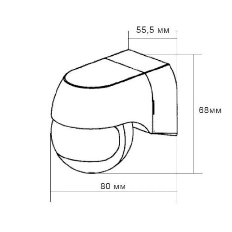 Датчик руху ДР-11 настінний АскоУкрем ціна 330грн - фотографія 2