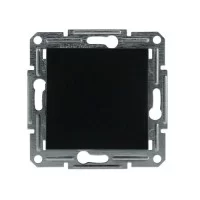 1-клавішний вимикач Schneider Asfora прохідний Антрацит (EPH0400171)