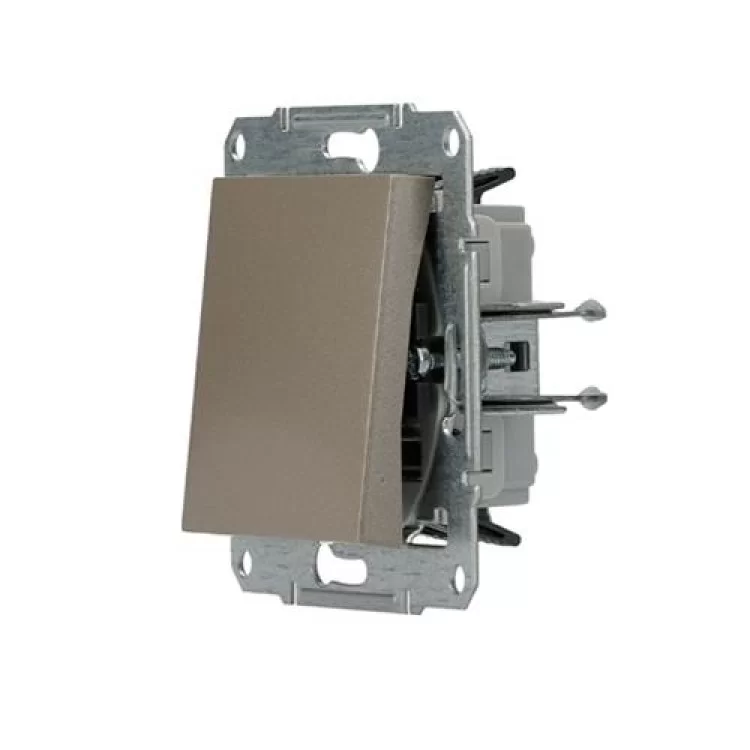 1-клавішний вимикач перехресний Schneider Asfora Бронза (EPH0500169) - фотографія 2