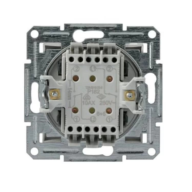 2-клавишный выключатель проходной Schneider Asfora Бронза (EPH0600169) - фотография 2