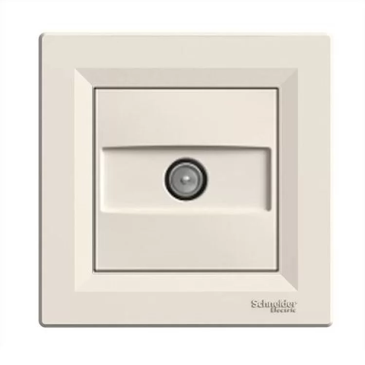 Розетка TV Schneider Asfora кінцева Крем (EPH3200123)
