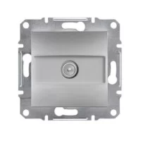 Розетка TV кінцева Schneider Asfora Алюміній (EPH3200161)