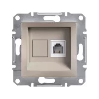 Розетка телефонна Schneider Asfora Бронза (EPH4100169)