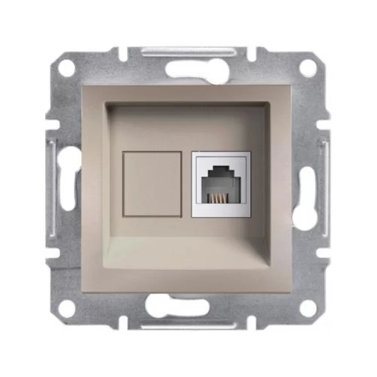 Розетка телефонна Schneider Asfora Бронза (EPH4100169)