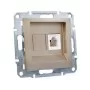 Розетка RJ45 UTP Schneider Asfora Бронза (EPH4300169)