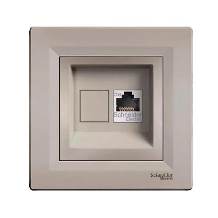 продаємо Розетка RJ45 UTP Schneider Asfora Бронза (EPH4300169) в Україні - фото 4