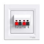 Розетка аудіо Schneider Asfora Біла (EPH5700121)