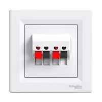 Розетка аудіо Schneider Asfora Біла (EPH5700121)