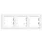 Рамка Schneider Asfora 3-місна горизонтальна Біла (EPH5800321)