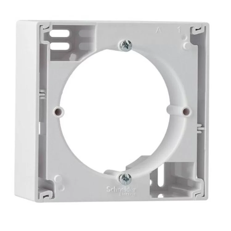 Коробка зовнішнього монтажу Schneider Asfora Біла (EPH6100121) - фотографія 2