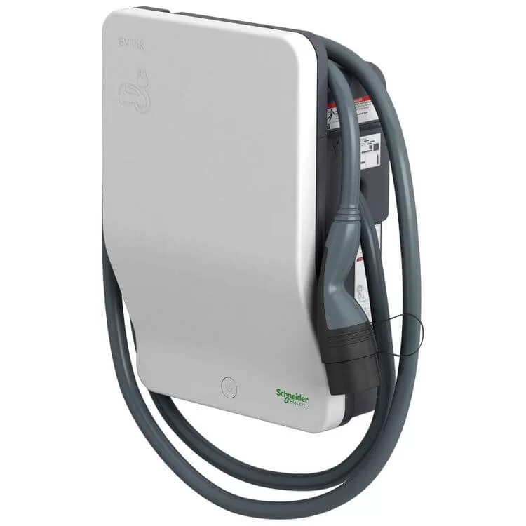 в продажу Зарядна станція Schneider Electric EVH2S22P0CK Evlink Wallbox T2 32A трифазна з приєднаним кабелем - фото 3