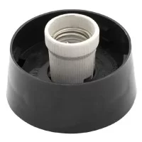 Основа світильника PiN НББ20У-60-061 пряма чорна (250107)