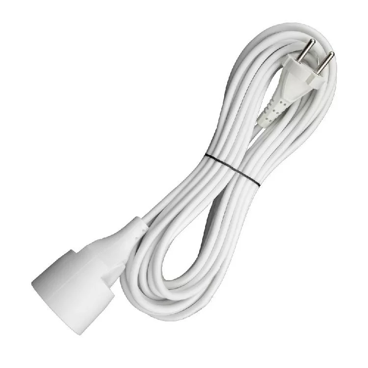 Подовжувач PiN 1p 5м без заземлення білий (801101) Подовжувач PiN 1p 5м без заземлення білий (801101)