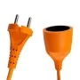 Подовжувач 1 гніздо PiN 1p 10м 2х1,5 без заземлення оранжевий (811101)