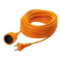 Удлинитель PiN 1p 20м 2х1 без заз оранжевый (811200)