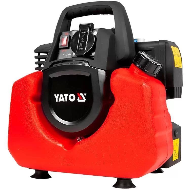 Бензиновий інверторний генератор YATO 800/880 Вт 230 В (YT-85481)