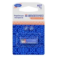 Батарейка A27.MN27.BP1 (блістер 1шт) АскоУкрем