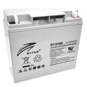 Аккумуляторная батарея RITAR RT12180, 12V 18.0Ah (2981)