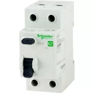 Дифференциальное реле Schneider Electric Easy9 2P 25А 30мА тип AC EZ9R34225