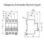 Автоматический выключатель Schneider Electric Easy9 1P 40A хар-ка C 4,5кА EZ9F34140