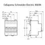 Автоматический выключатель Schneider Electric iK60 3P 25A хар-ка C 6кА