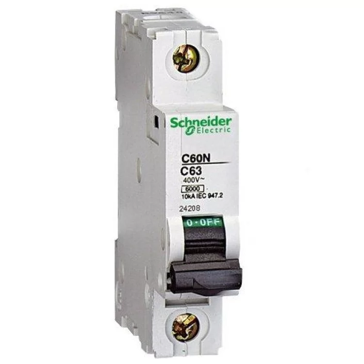 Автоматический выключатель Schneider Electric iC60N 1P 16A хар-ка C 6кА