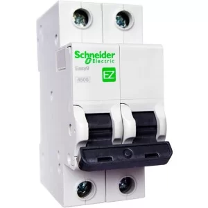 Автоматический выключатель Schneider Electric Easy9 2P 25A хар-ка C 4,5кА EZ9F34225