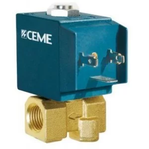 Электромагнитный клапан Ceme 6610 1/4` 3mm NBR 230V 50Hz НЗ