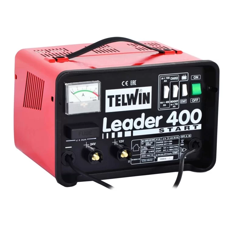 Пуско-зарядное устройство Telwin Leader 400 Start ціна 0грн - фотографія 2