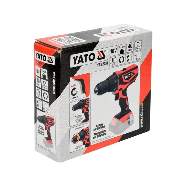 Двухскоростной шуруповерт Yato YT-82781 (без аккумулятора) инструкция - картинка 6
